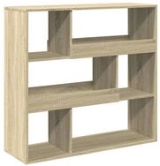 vidaXL B&uuml;cherregal B&uuml;cherregal/Raumteiler Sonoma-Eiche 100x33x94,5 cm, 1-tlg.