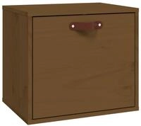 vidaXL Regal Wandschrank Honigbraun 40x30x35 cm Massivholz Kiefer, 1-tlg.
