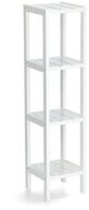 Zeller Present Standregal Standregal m. 4 Ablagen, MDF, wei&szlig;, ca. 22 x 22 x 92...