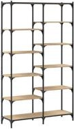 vidaXL B&uuml;cherregal NA B&uuml;cherregal Sonoma Eiche 100x32x170 cm Spanplatte und...