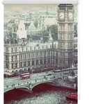 Seitenzugrollo Klemmfix Motiv London Westminster, LICHTBLICK ORIGINAL,...