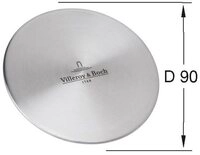 Villeroy & Boch Einbausp&uuml;le Cap Ventilabdeckung, Edelstahl