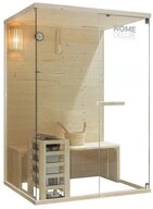HOME DELUXE Sauna ARUNA M f&uuml;r 1-2 Personen, BxTxH: 130 x 110 x 190 cm, inkl....