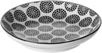 Ritzenhoff & Breker Schale Takeo Circles Schale flach, Porzellan