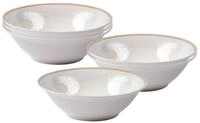 Ritzenhoff & Breker Schale Geo Beilagenschalen &oslash; 14 cm 6er Set, Porzellan, (6x