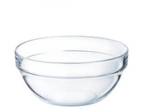 Arcoroc Serviersch&uuml;ssel Arcoroc Empilable Stapelschale 20 cm 6er Set, Glas,