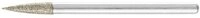 Pferd Schleifstift Diamant-Schleifstift Kugel 6 x 6 mm Schaft-&Oslash; 3 mm 36443020