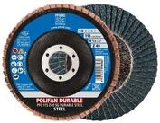 Pferd Schleifscheibe PFERD TOOLS POLIFAN POWER F&auml;cherscheibe PFC 115x22,23 mm
