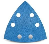 MENZER Schleifdreieck 93 mm 6-Loch Klett-Schleifbl&auml;tter f&uuml;r Deltaschleifer,