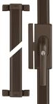 ABUS Fensterschloss FOS650 B, Stangenschloss mit 3-Punkt-Verriegelung