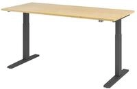 HAMMERBACHER Schreibtisch Upper Desk, elektrisch h&ouml;henverstellbar bis 120 cm,