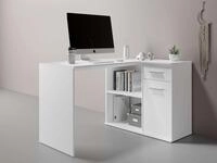 Home affaire Eckschreibtisch Macon, Computertisch mit vielen...