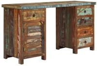 vidaXL Schreibtisch Schreibtisch Altholz Massiv 140x50x77 cm