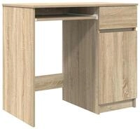vidaXL Schreibtisch Schreibtisch Sonoma-Eiche 86x49x76 cm Holzwerkstoff