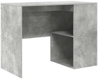 vidaXL Schreibtisch Schreibtisch Beton Grau 102 x 50 x 75 cm Holzwerkstoff...