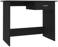 vidaXL Schreibtisch, B&uuml;rotisch Computertisch Schwarz 100&times;50&times;76 cm...