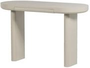 WOOOD Schreibtisch Konsole Mael 1 Schublade Greige 120 cm