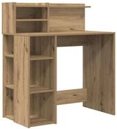 vidaXL Schreibtisch Schreibtisch Artisan-Eiche 90 x 48 x 101,5 cm Holzwerkstoff
