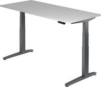 HAMMERBACHER Schreibtisch Sitz-Steh-Schreibtisch elektrisch 180x80cm...