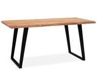 Wohnling Schreibtisch WL7.280 200 cm Akazie Massivholz B&uuml;rotisch Computertisch