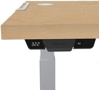 FELLOWES Schreibtisch Tischplatte Levado 140x80cm ahorn
