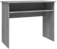 vidaXL Schreibtisch NA Schreibtisch Grau Sonoma 90x50x74 cm Spanplatte...