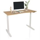 hjh OFFICE Schreibtisch STAND PRO R Computertisch h&ouml;henverstellbar H/B/T: (1...