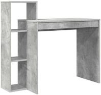 vidaXL Schreibtisch Schreibtisch Beton Grau 100 x 40 x 90 cm Holzwerkstoff...