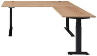 Bega Consult Schreibtisch H&ouml;henverstellbarer Eckschreibtisch SONOS Old Artisan...