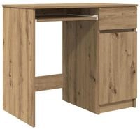 vidaXL Schreibtisch Schreibtisch Artisan-Eiche 86x49x76 cm Holzwerkstoff