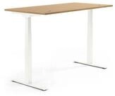 Soennecken Schreibtisch Schreibtisch 1800x605-1255x800mm Platte Eiche hell...