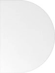 HAMMERBACHER Schreibtisch Anbautisch mit Fu&szlig;/Konsole doppelt 60x80cm...