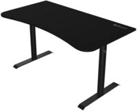 Arozzi Gamingtisch ARENA-MEDIUM-PBK Arena M Gaming Desk Schreibtisch Schwarz