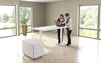 KERKMANN Schreibtisch Sitz-/Stehtisch Move 1 elektr. h&ouml;henverstellbar bis...