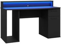 MIRJAN24 Schreibtisch Ayo (mit T&uuml;r und Schublade), Beleuchtung LED RGB mit