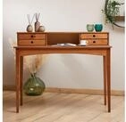 IDIMEX Schreibtisch MILANO, Home Office Tisch mit 4 Schubladen aus Massivholz