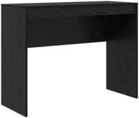 vidaXL Schreibtisch Schreibtisch Schwarz Eichen-Optik 100 x 40 x 76 cm (1-St)