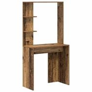 vidaXL Schreibtisch Schreibtisch Altholz 78,5 x 37 x 154,5 cm Holzwerkstoff...