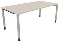 Soennecken Schreibtisch Schreibtisch Vierfu&szlig; Rundrohr B1800xT900xH680-820