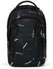 Satch Schulranzen Schulrucksack MATCH PLUS Ninja Matrix (1 St&uuml;ck), Schulranzen,