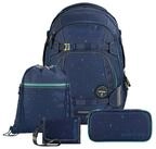 coocazoo Schulranzen Schulrucksack-Set &bdquo;Happy Raindrops&ldquo;, 4-teilig (4-tlg)
