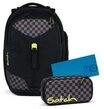 Satch Schulranzen match Bundle (3-tlg., 3-teiliges Set), gr&ouml;&szlig;enverstellbares