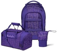 Satch Schulrucksack Pack (3tlg., inkl. Pencil Slider und Sporttasche)