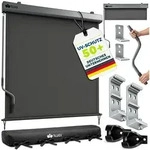 tillvex Senkrechtmarkise tillvex&reg; Senkrechtmarkise Au&szlig;enrollo Sichschutz...