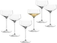 LEONARDO Champagnerglas Champagnerschale PUCCINI, 350 ml, 6er-Set, 6-tlg.,