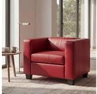 MCW Sessel Lille, Bequemes Polster, Lounge-Stil, Kunststofff&uuml;&szlig;e, Hohe