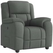 vidaXL Sessel Relaxsessel, Stoff, Dunkelgrau (1-St)