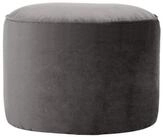 icon Pouf XL aus Pl&uuml;schsamt &bdquo;Milano&ldquo;, mit F&uuml;llung
