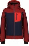 Icepeak Skijacke ICEPEAK FRISCO Herren Skijacke / Winterjacke rot/blau