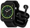 Tikkers Armband Tikkers Smart Series 13 Smartwatch & Ohrh&ouml;rer Set (Schwarz/Rosa